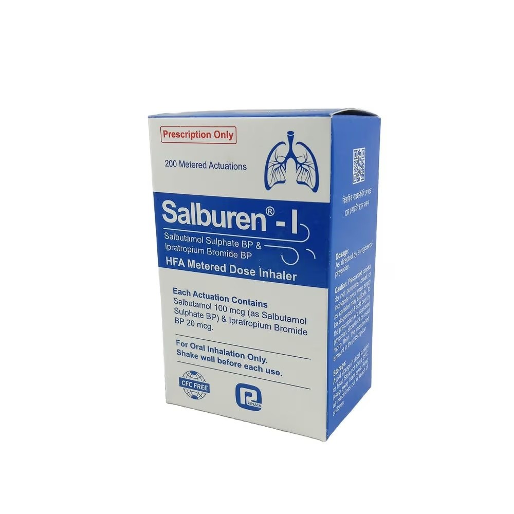 SALBUREN-I 100mcg+20mcg Inhelar