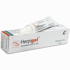 HERPIGEL 0.15% EYE GEL 5GM