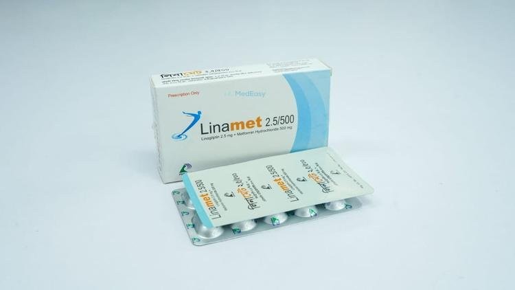 LINAMET 2.5MG+500MG TABLET
