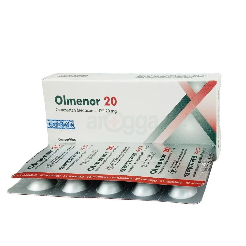 OLMENOR 20MG TABLET