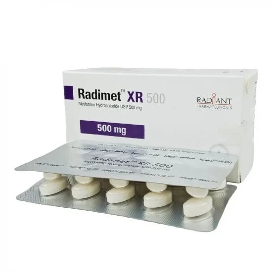 RADIMET XR 500MG TABLET