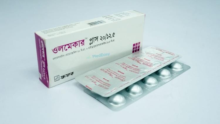 OLMECAR PLUS 20mg+12.5mg TABLET