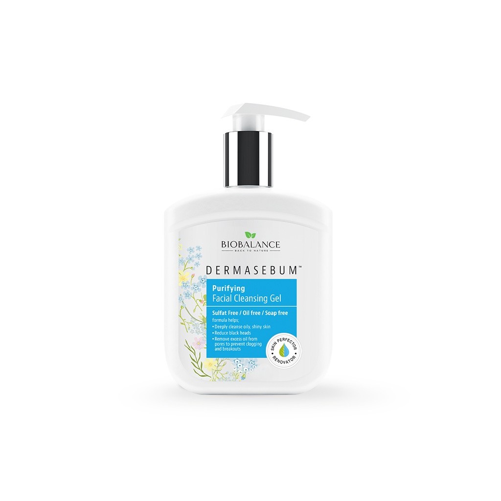 BIOBALANCE DERMASEBUM PURIFYING FACIAL CLEANSING GEL 250ML
