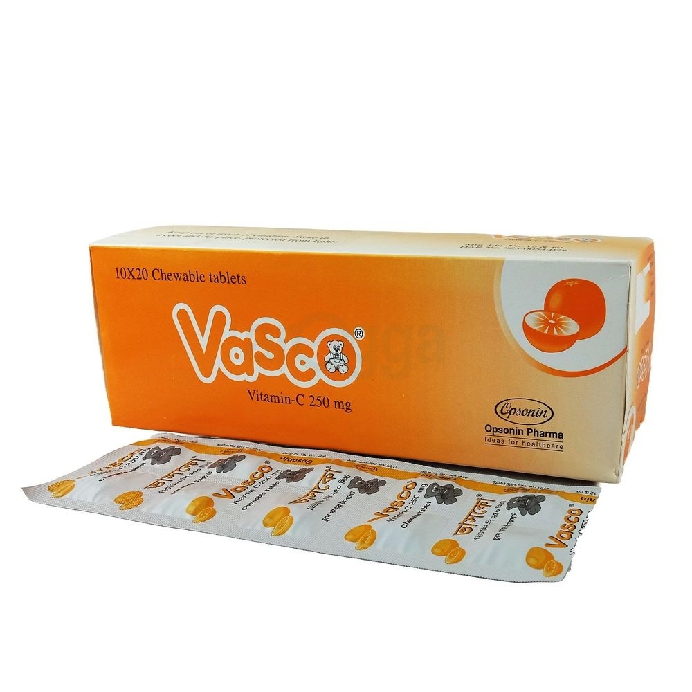 VASCO 250 mg Chewable Tablet
