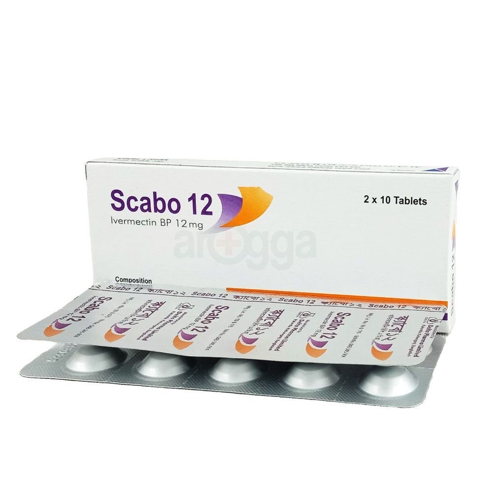 SCABO 12MG TABLET