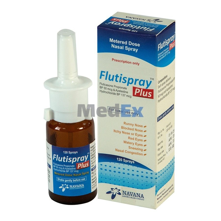 FLUTISPRAY PLUS NASAL SPRAY