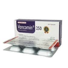 VANCOMIN 250 mg Capsule