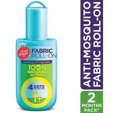 GOOD KNIGHT FABRIC ROLL-ON MOSQUITO REPELLENT 8ML