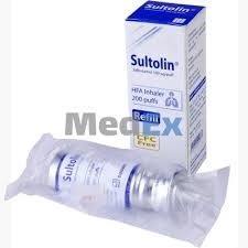 Sultolin 100 mcg/puff (Inhaler) 200 metered doses