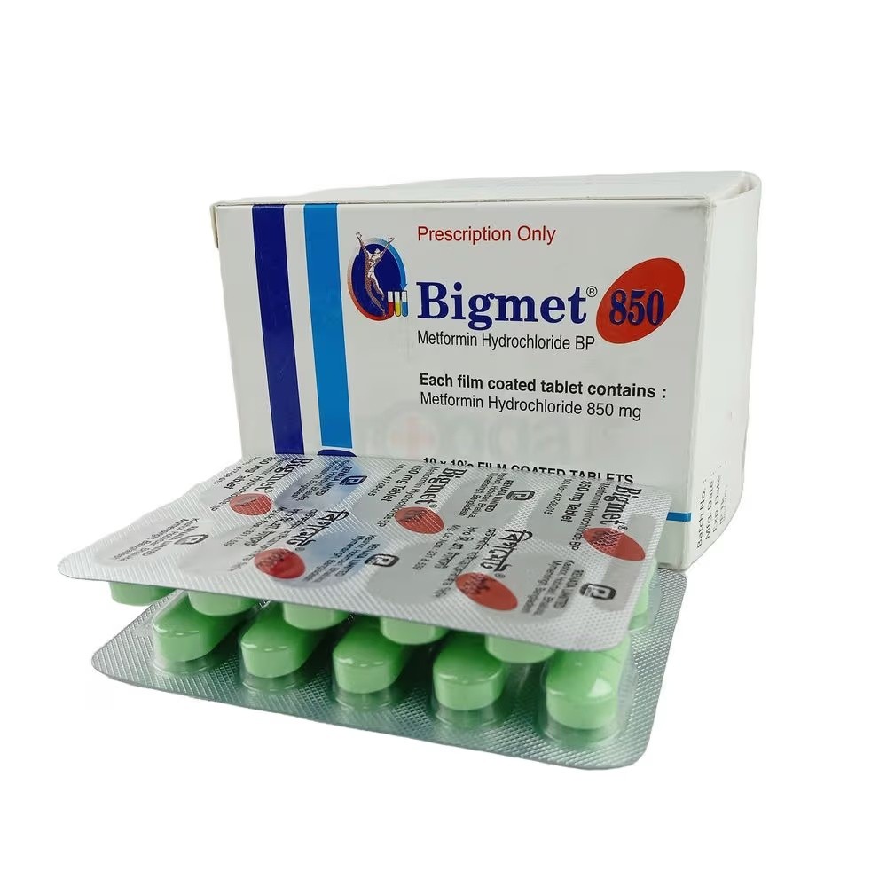 BIGMET FC 850mg TABLET