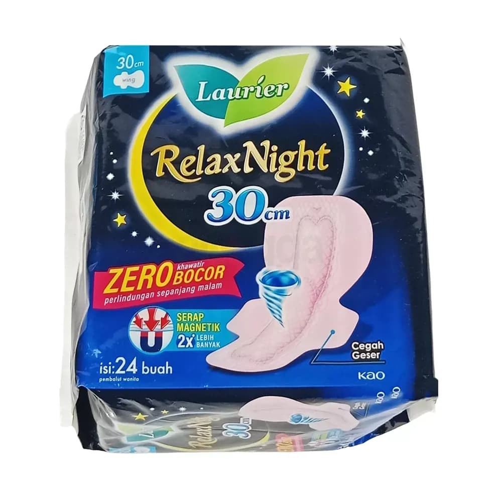 Laurier Sanitary Napkin Relax night Wing-16 pcs
