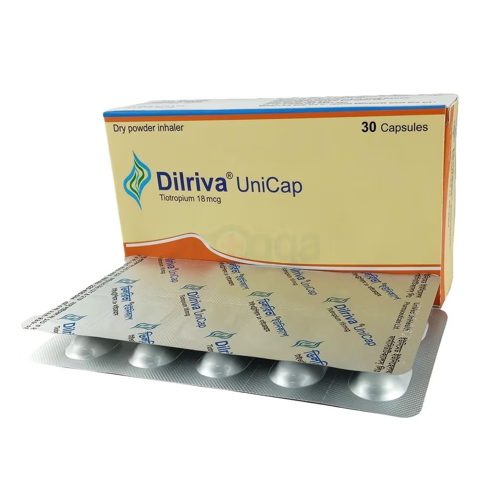 DILRIVA 18mcg UNICAP