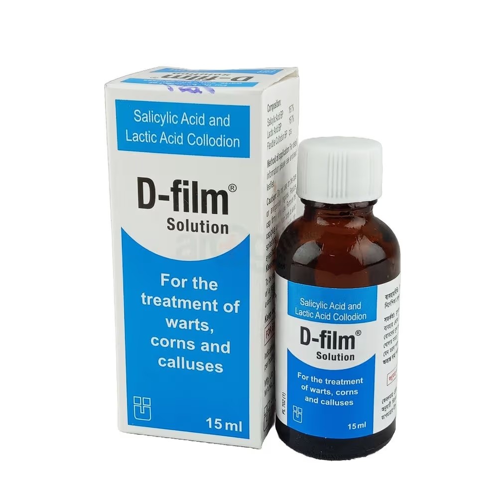 D-FILM 16.7%+16.7% Topical Solution 15ml