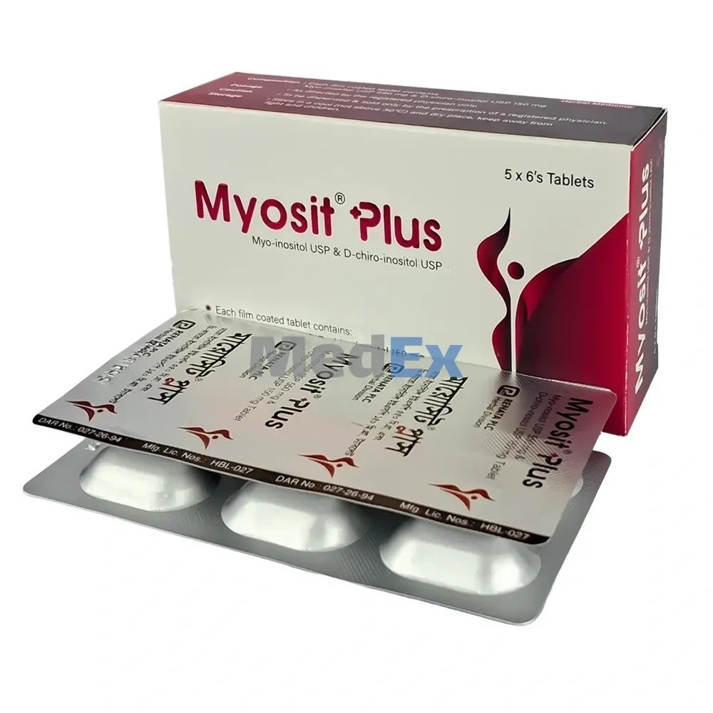 MYOSIT PLUS 150 mg+550 mg Tablet