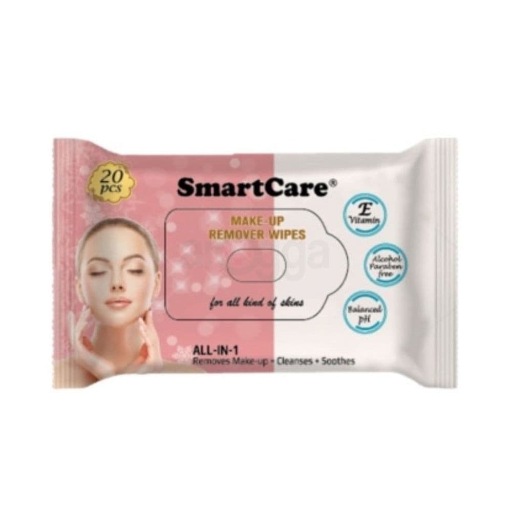 SMARTCARE MAKE-UP REMOVER WIPES 20 PCS