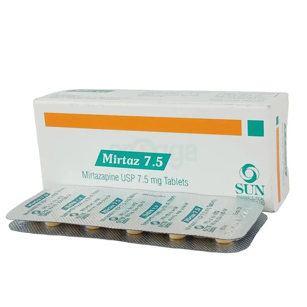 MIRTAZ 7.5 MG TABLET