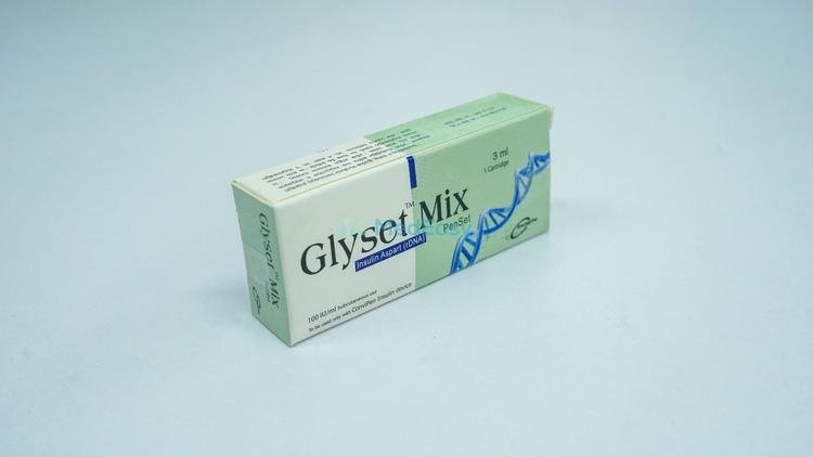 GLYSET MIX 100 IU/ml PENSET INJECTION