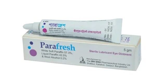 PARAFRESH 57.3% + 42.5% + 0.2% EYE OINTMENT