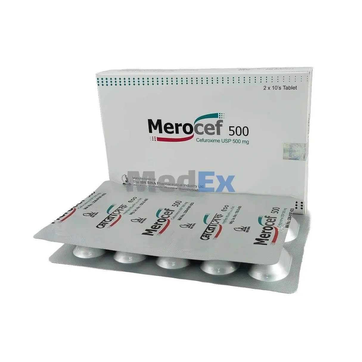 MEROCEF 500 mg