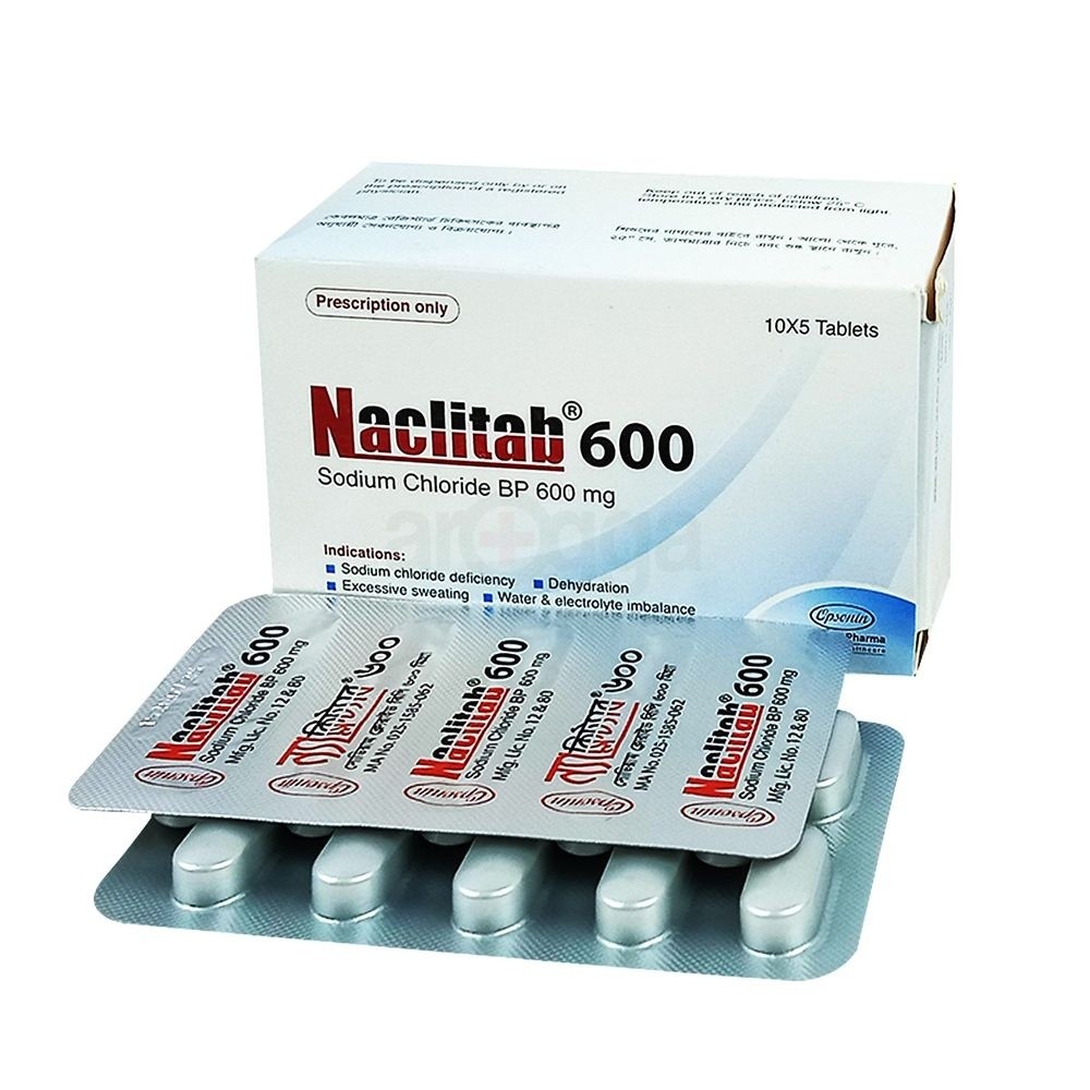 NACLITAB 600 mg Tablet