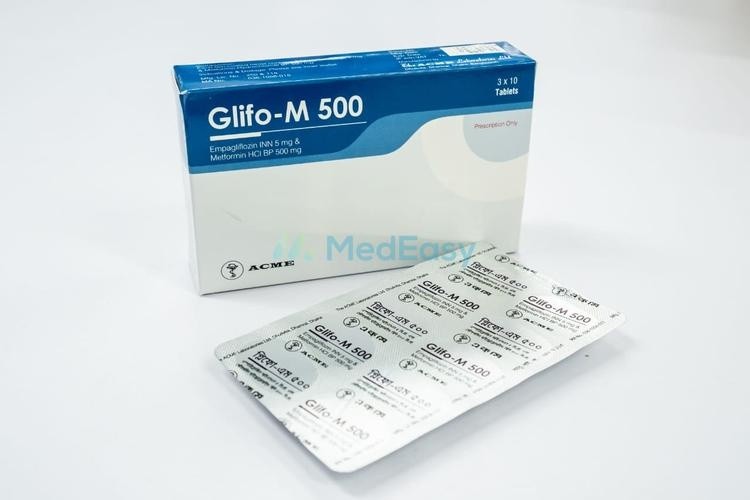 GLIFO-M 5 mg + 500 mg