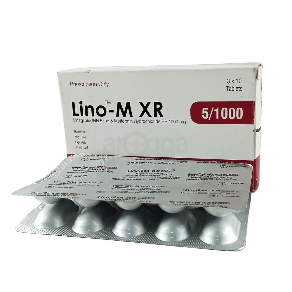 LINO-M XR 5mg + 1000 mg