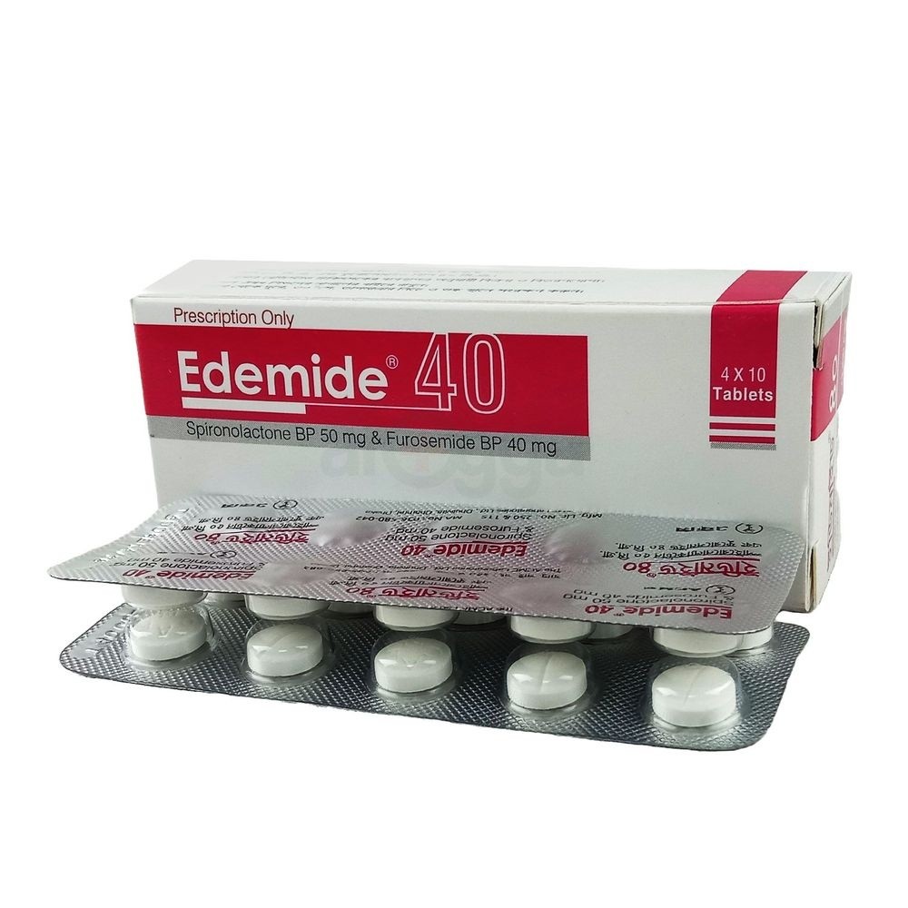 EDEMIDE 40 mg + 50 mg