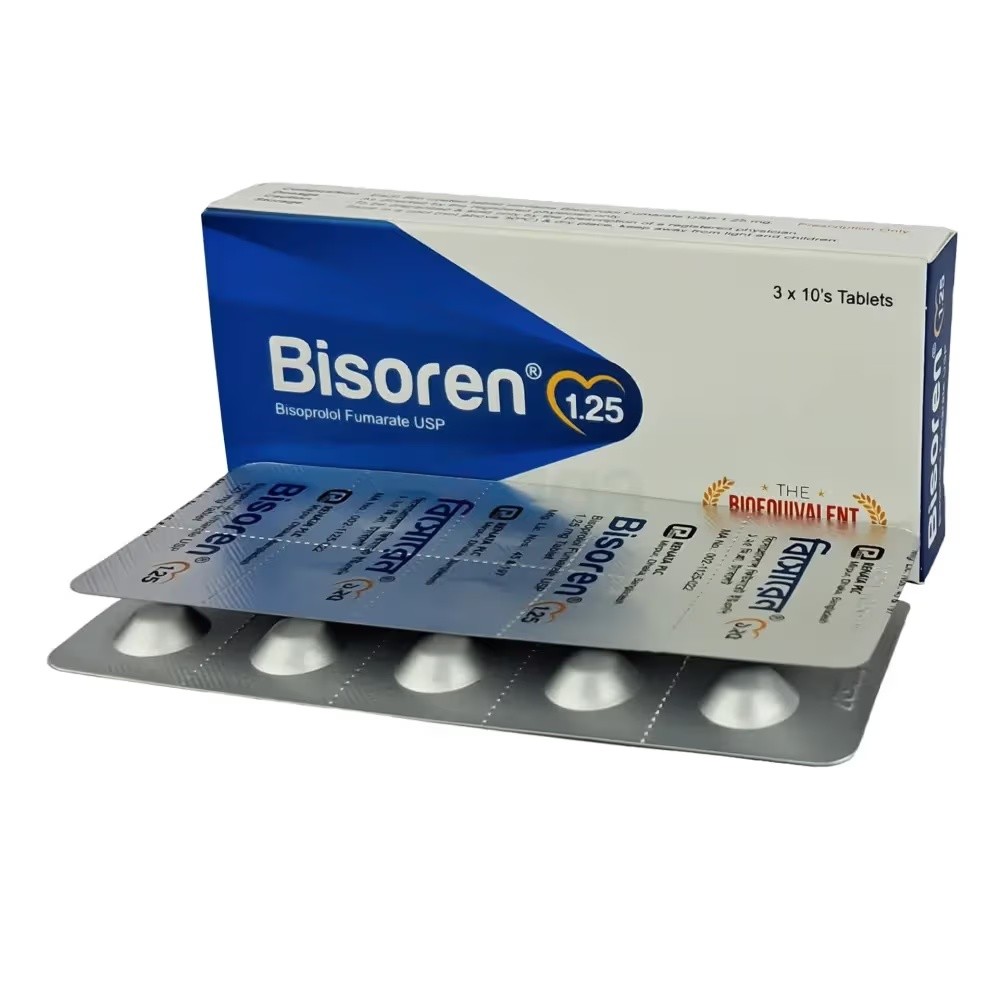 BISOREN 1.25 mg TABLET