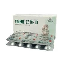 Tiginor EZ 10 mg+10 mg Tablet
