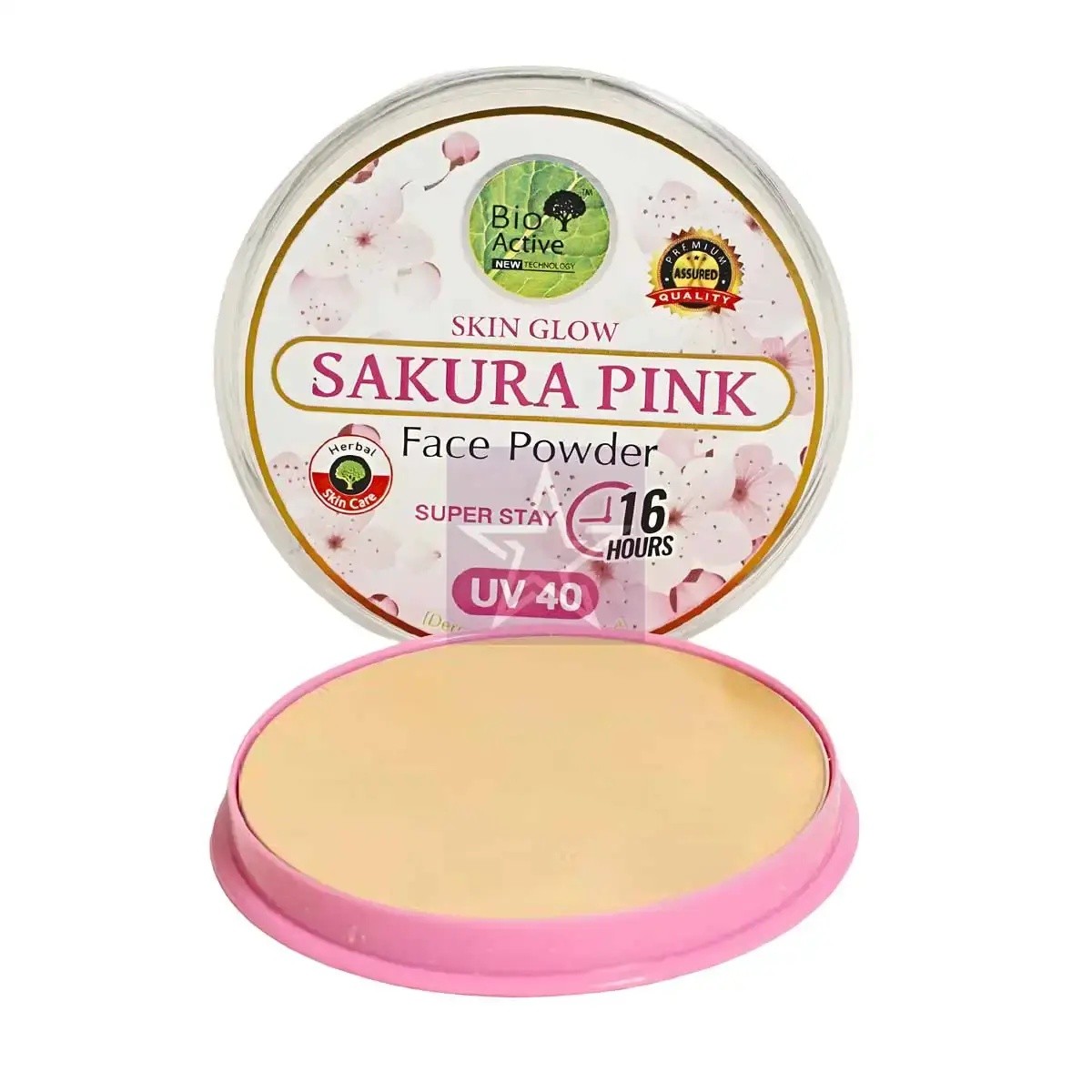 BIO ACTIV SAHURA PINK FACE POWDER