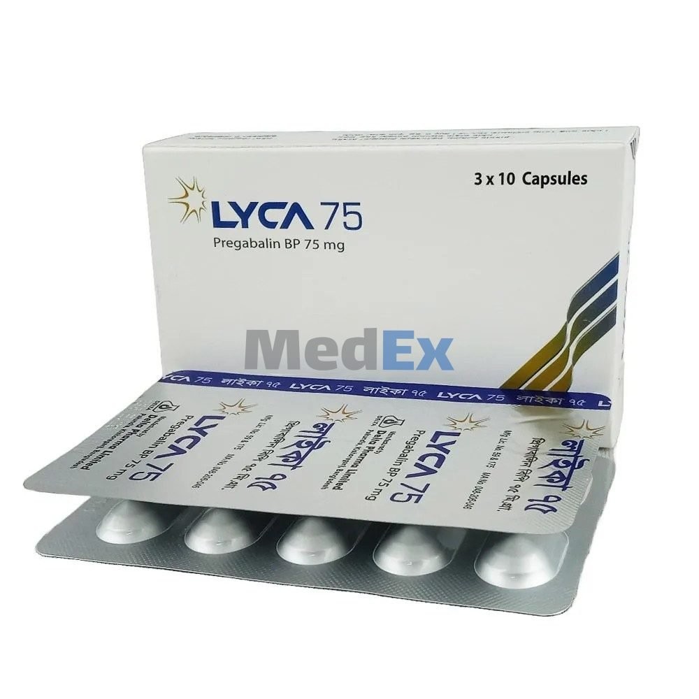 LYCA 75MG CAPSULE