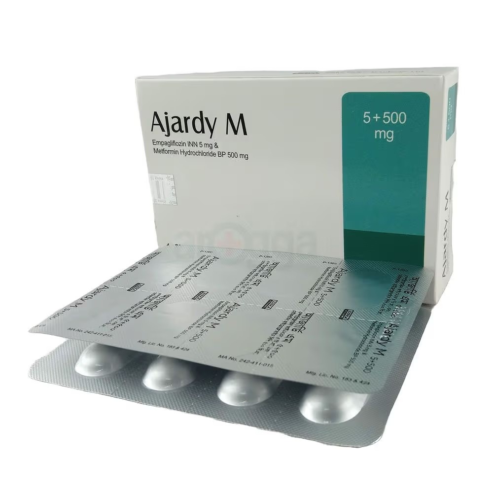 AJARDY M 5mg+500mg Tablet