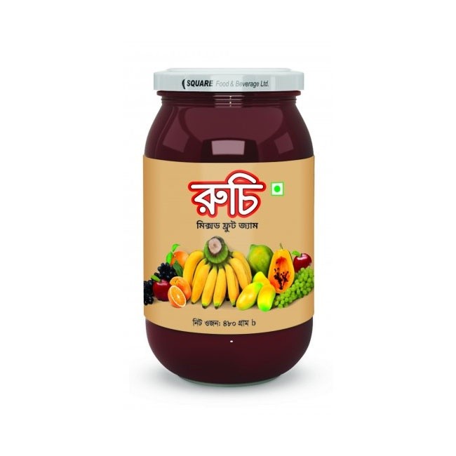 MIX FRUIT JAM 480GM