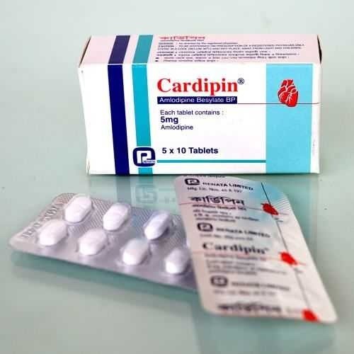 CARDIPIN 5 mg TABLET
