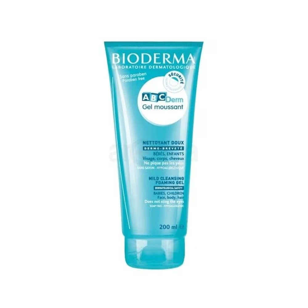 BIODERMA ABC DERM  MOUSSANT GEL 200ML