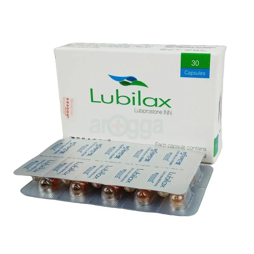 LUBILAX 8 mcg