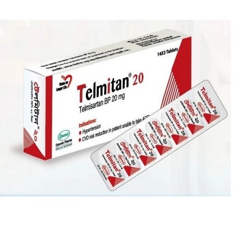 TELMITAN 20 mg Tablet