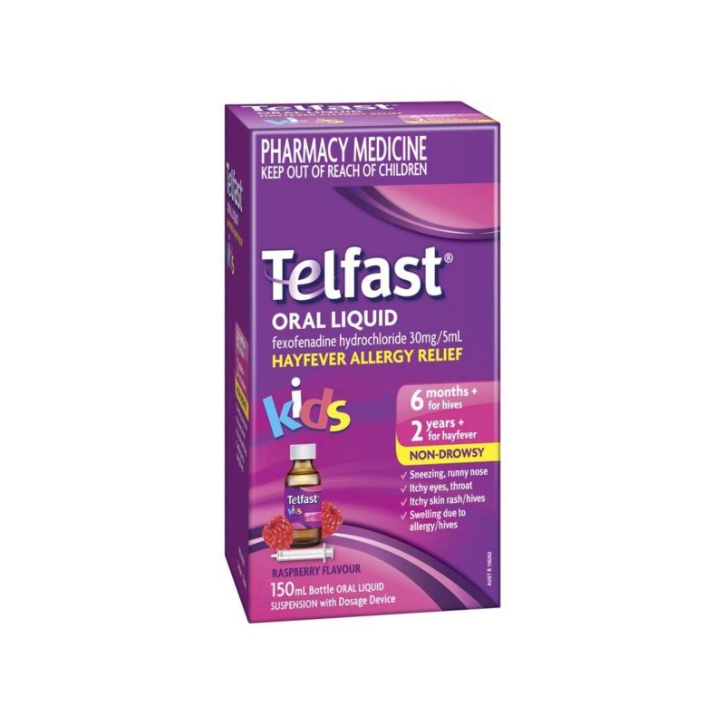 TELFAST 30mg/5ml Suspension 50ml