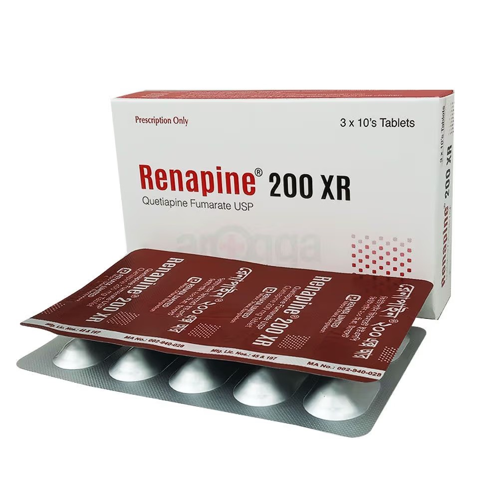 RENAPINE XR 200 mg Tablet