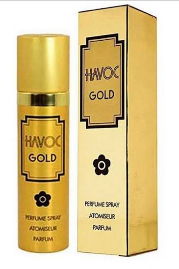 HAVOC GOLD PERFUME SPRAY ATOMISEUR PARFUM 75ML