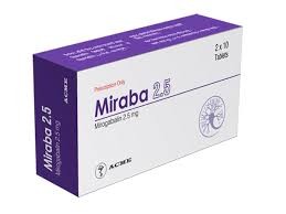 MIRABA 2.5 mg