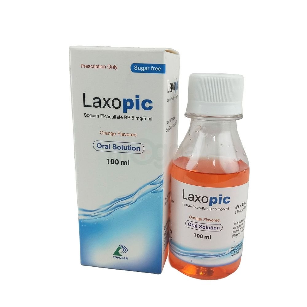 LAXOPIC 5MG/5ML ORAL SOLUTION 100ML