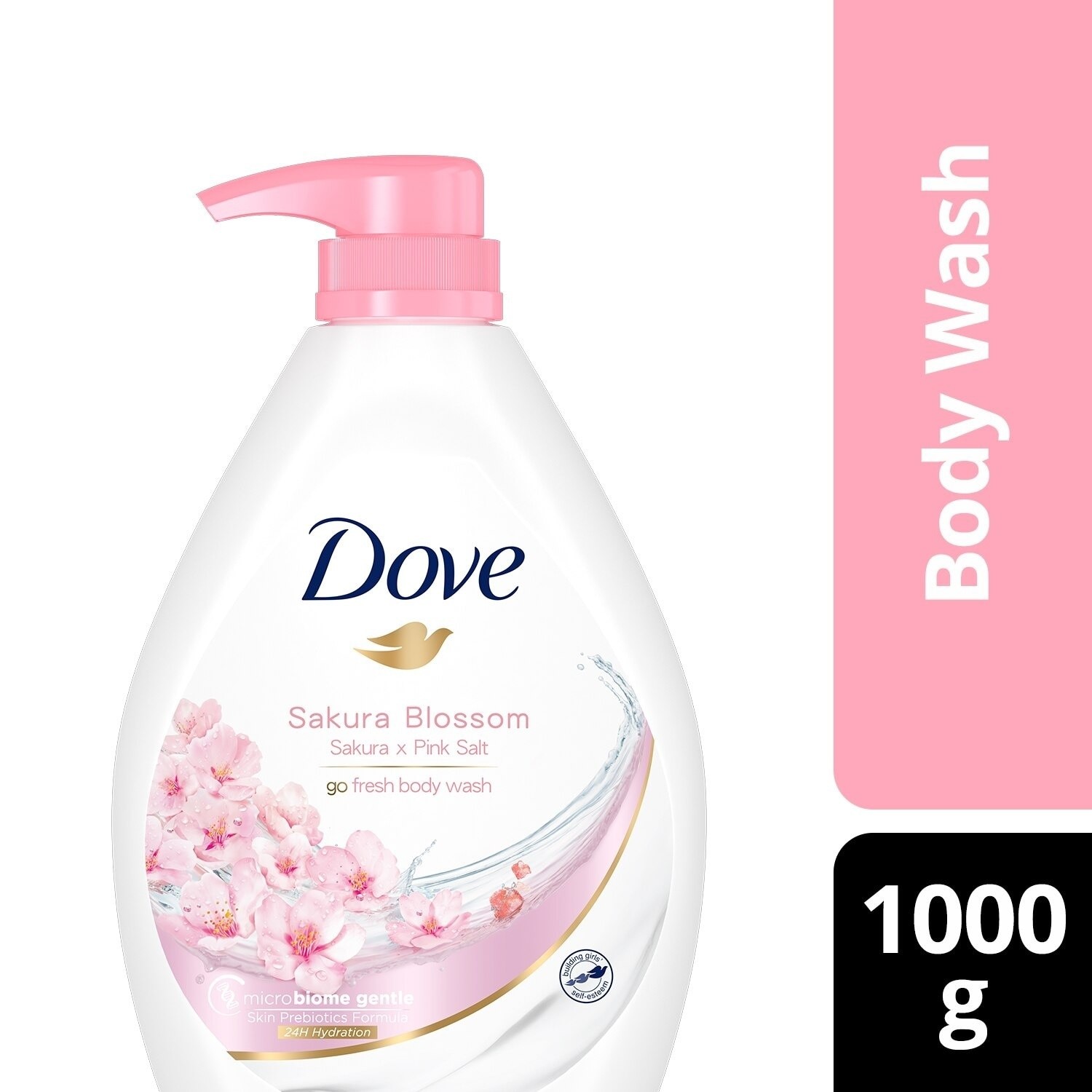 DOVE SAKURA BLOSSOM BODY WASH 1 LTR.