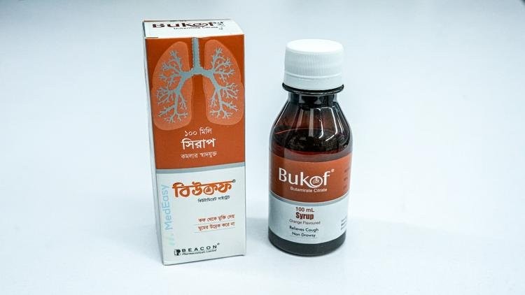 BUKOF-D 7.5mg/5ml Syrup 100 ML
