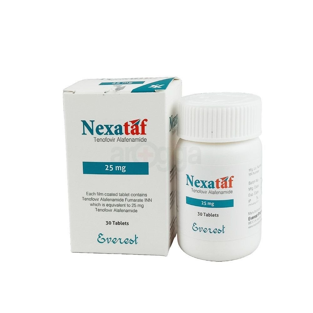 NEXATAF 25MG TABLET POT 30 PCS