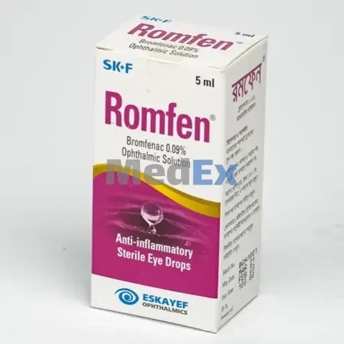 ROMFEN 0.09% EYE DROP 5 ML