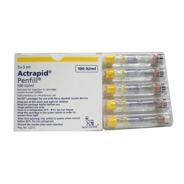 ACTRAPID PENFILL 100 IU