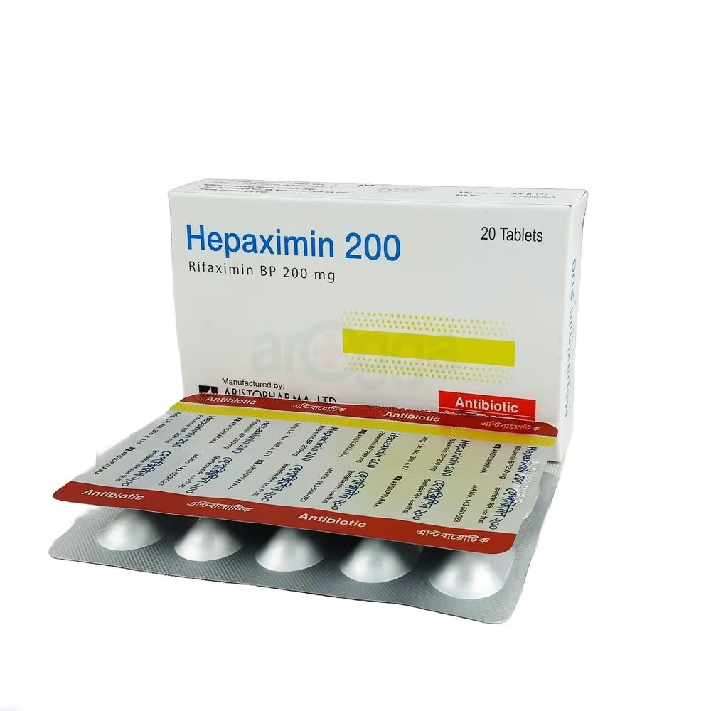 HEPAXIMIN 200mg Tablet