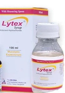 LYTEX Syrup 100 ML -15 mg / 5 ml