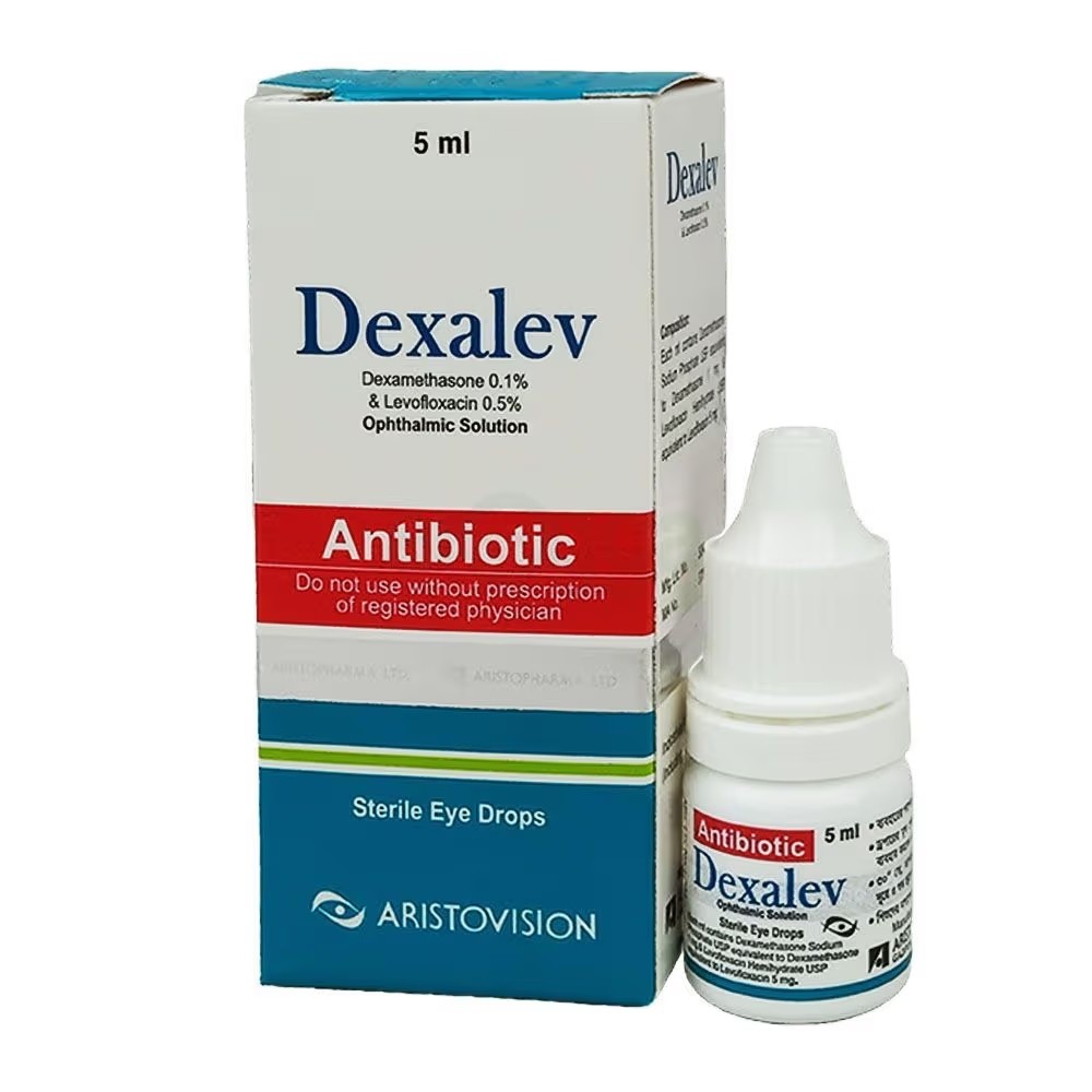 DEXALEV 0.1%+0.5% Eye drop 5ML